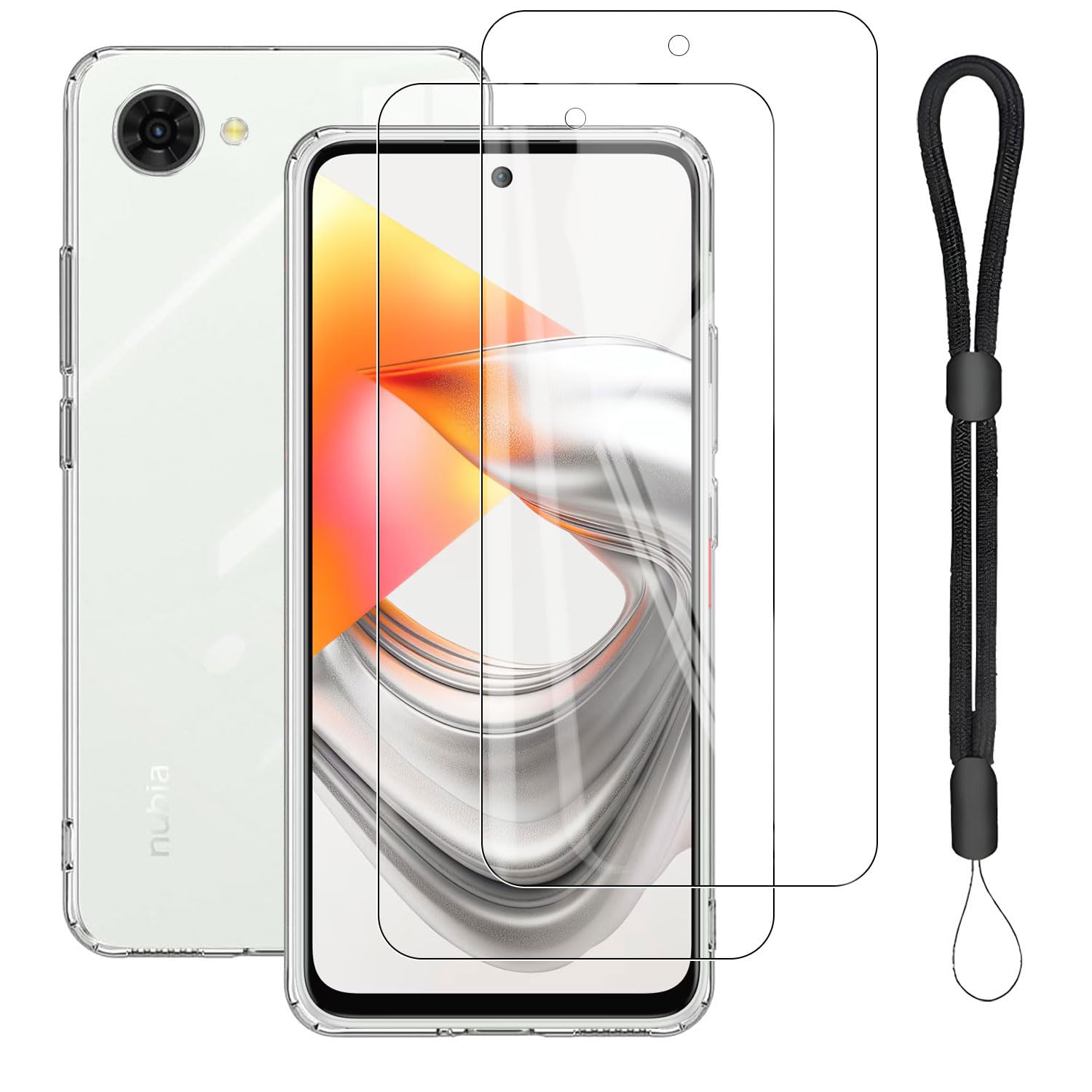 Amazon.co.jp: YCJDP 保護フィルム カバー for ZTE nubia S2R クリア